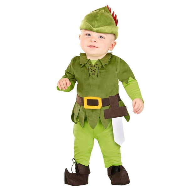 Costume de noël pour garçons Peter Pan, Costume Cosplay pour