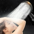 thumbnail image 2 of Shower - High-Pressure Handheld Showerhead - Hard Water High Pressure4 Spray Modes Handheld Shower For The Elderly, ChildrenCan Be Used For Home, 2 of 9