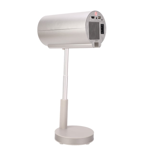Mini Proyector 1080P, ABS 98% Transmitancia De Luz Mini Proyector Inteligente AI Control De Voz 1200LM Para Interiores