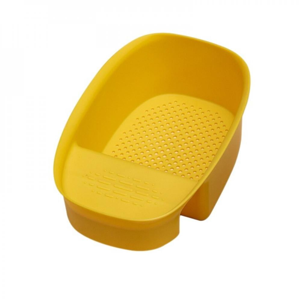 Sonbest Filter Basket Sink Rack Drain Fruit Vegetable Drainer Sponge