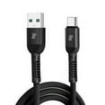 thumbnail image 1 of Baohd Charging Cable Quick Charging QC3.0 USB Wire Nylon Braided Mobile Phone Data Cord, Black, Type-C, 1 of 1