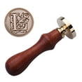 thumbnail image 1 of Leodye 1PCS 26pcs 3D Embossed Sealing Kit - Fancy Letters with Wooden Handle, Perfect Gift for Teachers’/Mother’s/Thanksgiving Day, 1 of 2