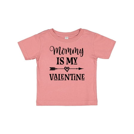 

Inktastic Mommy Is My Valentine Gift Baby Boy or Baby Girl T-Shirt