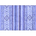 thumbnail image 1 of Ahgly Company Indoor Rectangle Abstract Blue Modern Area Rugs, 8' x 10', 1 of 4