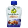 Buddy Fruits & Veggies Apple, Sweet Potato & Blueberry Blended Fruits & Vegetables, 3.2 oz, 14 ct
