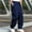 Navy, variant on Boys Pants Ofreoo Men Solid Fashion Casual Multiple Pockets Elastic Waist Long Pants Trousers Great Gifts for Less