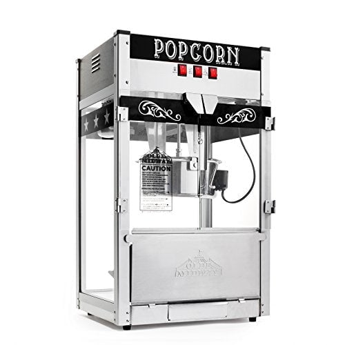 Olde Midway Machine Commerciale pour Maïs Soufflé, Popper avec Grande Bouilloire de 12 Onces