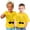 Yellow, variant on IROINNID Toddler T-shirt Printed Short Sleeve Cotton Rabbit Round Neck Top for Boys and Girls 5-6 Years