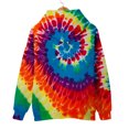 thumbnail image 4 of Winter Plus Size Fall Sweaters for Women Women's Autumn Fashion Tie Dye Printed Hoodies Funny Hoodies Multicolor XXL, 4 of 9