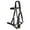 Black, variant on Billy Royal Deluxe Trail Halter for Horses Bridle Combo | Color Dark Oil
