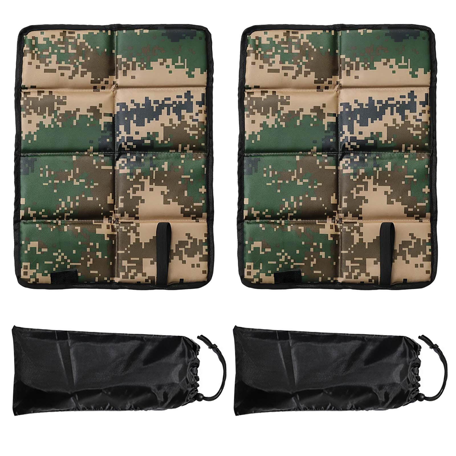 Foldable Camping Seat Cushion Sitting Mat Waterproof Hiking Pad Camouflage
