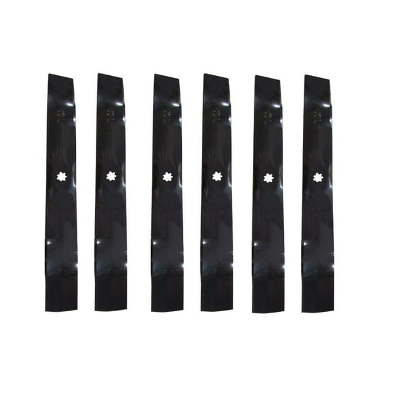 RAParts (6) GX22151 Aftermarket Lawn Mower Blades Fits John Deere 42" Deck Replaces AM137333 GX22151 GY20850