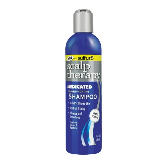 Sulfur8 Scalp Therapy Medicated Shampoo 9.5 fl. oz., All Hair Type, Unisex