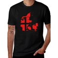 thumbnail image 2 of T-shirt Denmark Map  Soft Cotton Adult Heat-Transfer Graphic T-Shirt - 180g Breathable Fabric, Unisex Summer Casual Wear with Durable Heat-Printed Design, 2 of 10