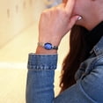 thumbnail image 2 of armitron women's 75/3313blsv sapphire blue and silver-tone bracelet watch, 2 of 4