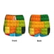 thumbnail image 3 of Balery Colorful Building Blocks Pantalones cortos deportivos para mujer con forro y dos bolsillos, elásticos, para entrenamiento, gimnasio, yoga-Small, 3 of 7