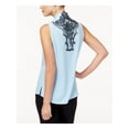 thumbnail image 2 of Kobi Womens Halperin Knit Blouse, Blue, Small, 2 of 4