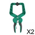 thumbnail image 1 of Alicates de bloqueo,Abrazadera en C con bloqueo,abrazadera frontal ajustable,herramienta manual,Plantilla de soldadura para carpintería,abrazadera para juntas al ras,Mango ergonómico con, 1 of 8