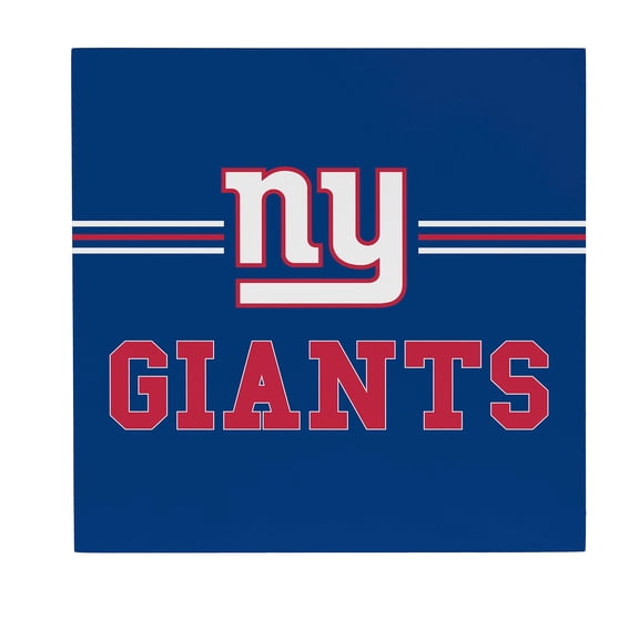 New York Giants 12" x 12" Wood Wall Sign