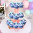 thumbnail image 2 of Gkeoshab Rack 3-Tier Cardboard Cupcake Stand Dessert Tower Treat Stacker Platter Food Display Home & Garden, 2 of 4