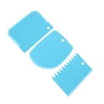 thumbnail image 5 of Matsuzay 3 unids/set de herramientas de decoración de pasteles, espátulas para masa, accesorios ornamentales de panadería, accesorios para rebanar Herramientas y accesorios para hornear Azul Matsuzay JJ14756-02B, 5 of 5