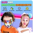 thumbnail image 2 of Kit Profesional para Pintura Facial Drawdart con Plantillas y Libro, 2 of 8