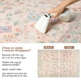 thumbnail image 6 of Balacho Floral Pattern Oriental Boho Faux Wool Area Rug, 6' x 9', Pink, 6 of 8