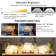thumbnail image 2 of Luces bajo gabinete LDOPTO inalámbricas con control remoto, paquete de 2, 2 of 8