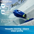 thumbnail image 3 of Speed Vac XL Cordless Pool Vacuum for Inground & Above Ground Pools, 1 Hour Run Time, High Capacity, Strong Suction, 10.5” Vacuum Head, Handheld Rechargeable Swimming Pool Cleaner, 3 of 8