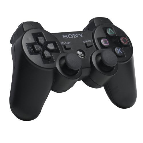 PlayStation 3 Black Controller (Refurbished) - Walmart.com
