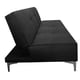 thumbnail image 3 of Sofa Cama Reclinable El Bazar Store Milo Terciopelo Gris Oxford , Futon 3 posiciones, Sala, 3 of 5