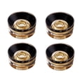 thumbnail image 4 of 4 PCS/ Set Guitar Knobs Volume Tone Control Rotary Knobs for Epiphone Style Electric Guitar Parts Replacement (Black and Yellow), 4 of 6