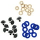 thumbnail image 4 of 10 ojos de seguridad de plástico brillante con arandelas para osos, muñecas, marionetas y peluches. Azul oscuro, 4 of 9
