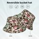 thumbnail image 2 of Fotbe Leopard Dots Sombrero Tipo Pescador con Estampado – Sombrero de Sol de Algodón de Moda para Playa, Golf, Pesca, 2 of 6