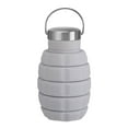 thumbnail image 6 of Collapsible Travel Water Bottle, Reuseable Silicone Foldable Water Bottles for Gym Camping Hiking, Portable Leak Proof Sports Water Bottle with Carabiner, 500ml Expandable Water Bottle Sports Cups, 6 of 6