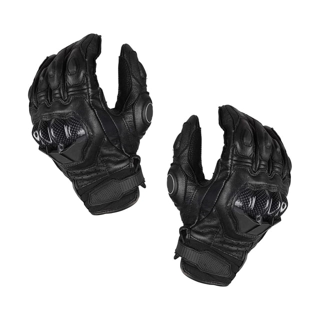 Guantes de moto Sharpla ajustables XL negro