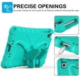 thumbnail image 3 of Dteck Kids Case for iPad mini 5/mini 4/mini 3/mini 2/mini 1 7.9-inch,Cute Butterfly EVA Case Kickstand Lightweight Cover with Shoulder Strap for iPad mini 2019/2015/2014/2013/2012,Mint, 3 of 7