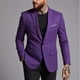 thumbnail image 1 of Ceisia Stretchy Wrinkle-Resistant Men's Slim Fit Casual Solid Color Blazer Gift, 1 of 3