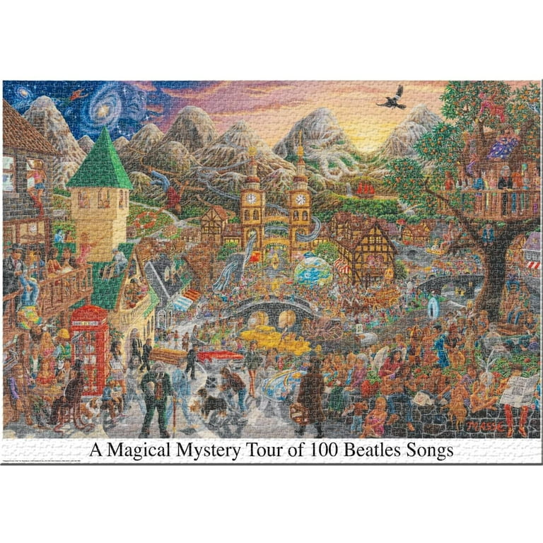 Aquarius Magical Mystery Tour 3000 Piece Jigsaw Puzzle