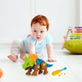 Toy for Toddlers 4 Pack Plus Size Take Apart Dinosaur Toys For Boys And