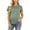 Green, variant on JWshufel Pregnancy Casual Tops for Women Maternity Short Sleeve Breathable Lightweight Shirts Tee Workout Athletic Wear