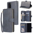 thumbnail image 3 of Zipper Wallet Bag Horizontal Flip PU Leather Case with Holder & 9 Card Slots & Wallet & Lanyard &, 3 of 9