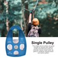 thumbnail image 2 of Rescate De Escalada Al Aire Libre 28Kn Polea Simple Con Placa Oscilante (Azul) Eigraketly OD004884-00, 2 of 7