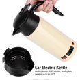 thumbnail image 2 of Portable 800ml HighCapacity Electric Heating Kettle with Cigarette Lighter for Car Use 12V24V(Beige ), 2 of 4