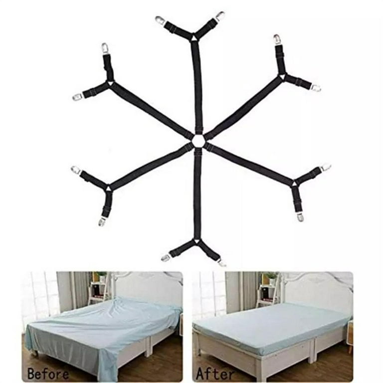 Bed Sheet Holder Straps, Sheet Stays Keepers, Bedsheet Holders Fasteners,  Bedding Supplies - Temu
