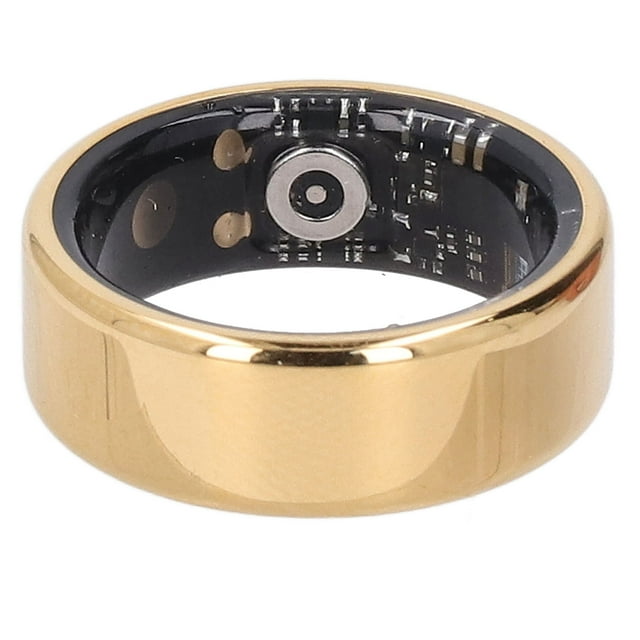 Smart Ring, Health Ring Step Counter Calorie Fitness Tracker Ring, IP68 Waterproof Intelligent Wearable Device Sports Ring