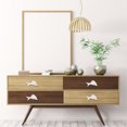thumbnail image 4 of Dolphin Shaped Door Knobs Ceramic Homeowners Kitchen 2Pcs 2.4X1.4X1.2In, 4 of 8
