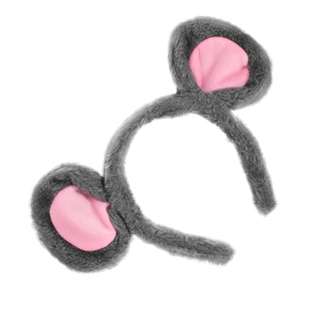 Mikinona Animal Headgear. Diadema Orejas Monas. Diadema Hamster. Diadema. Tejido.