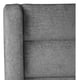 thumbnail image 4 of Box Base Cama Individual + Cabecera Polar Gris Oscuro, 4 of 8