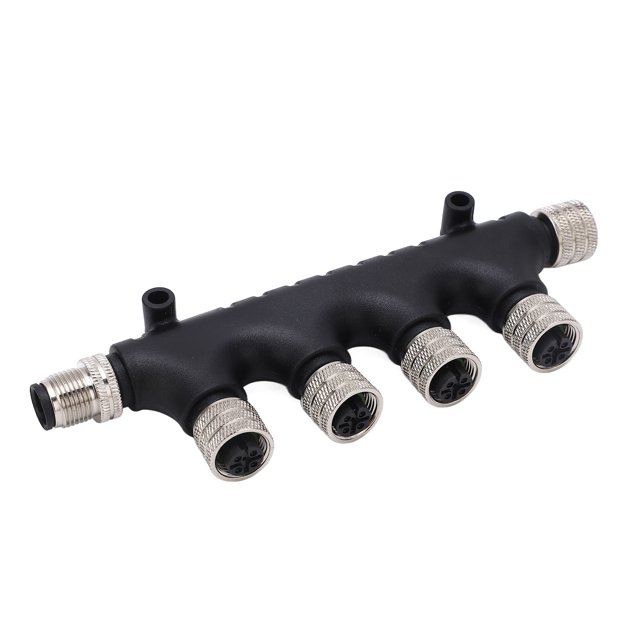 For NMEA 2000 T Connector, Excellent Performance 5 Pin High Performance Backbone Cable Tees Terminators Durable For Marine